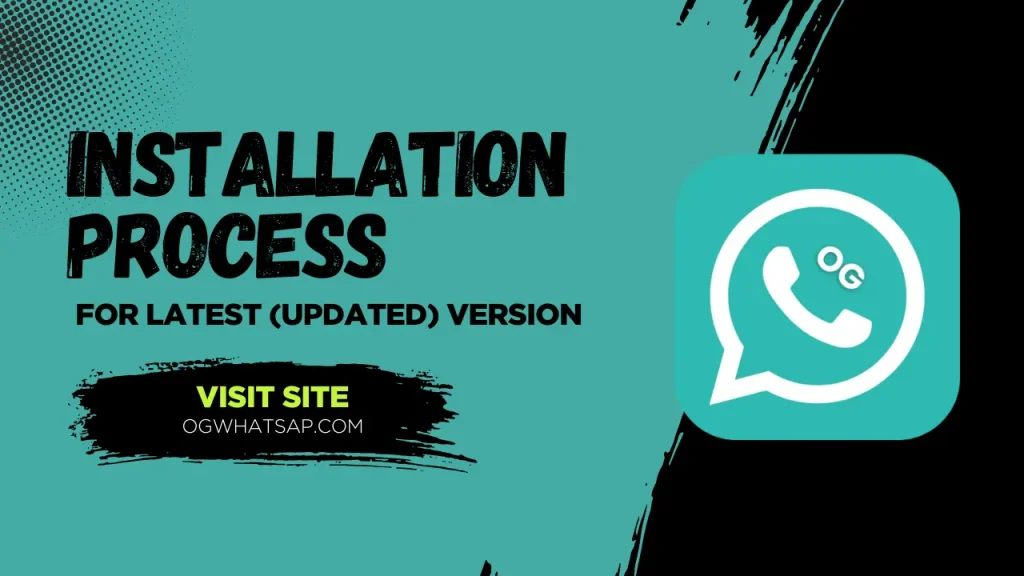 Installation Process for Latest (Updated) Version
